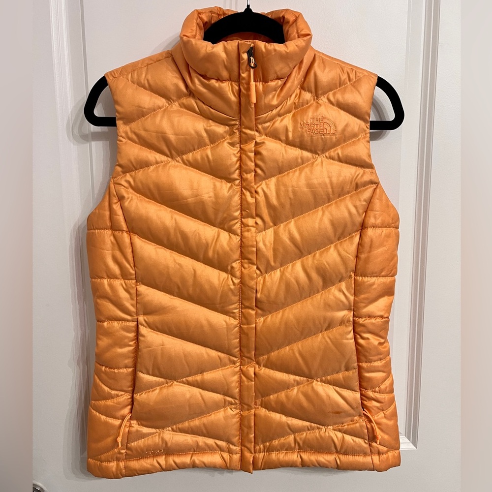 The North Face Women's Vibrant Orange Quilted Vest